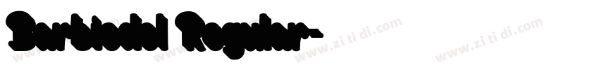 Barbiedol Regular字体转换
